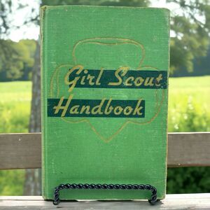 1950 Girl Scout Handbook Vintage 7th Printing Mid Century Intermediate Program